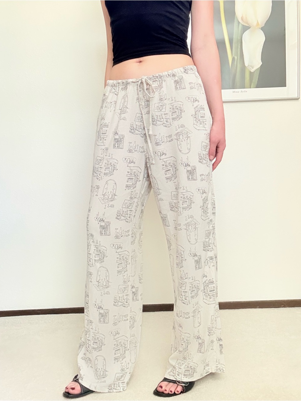 Cali 1850 Linen Blend Beach Pants